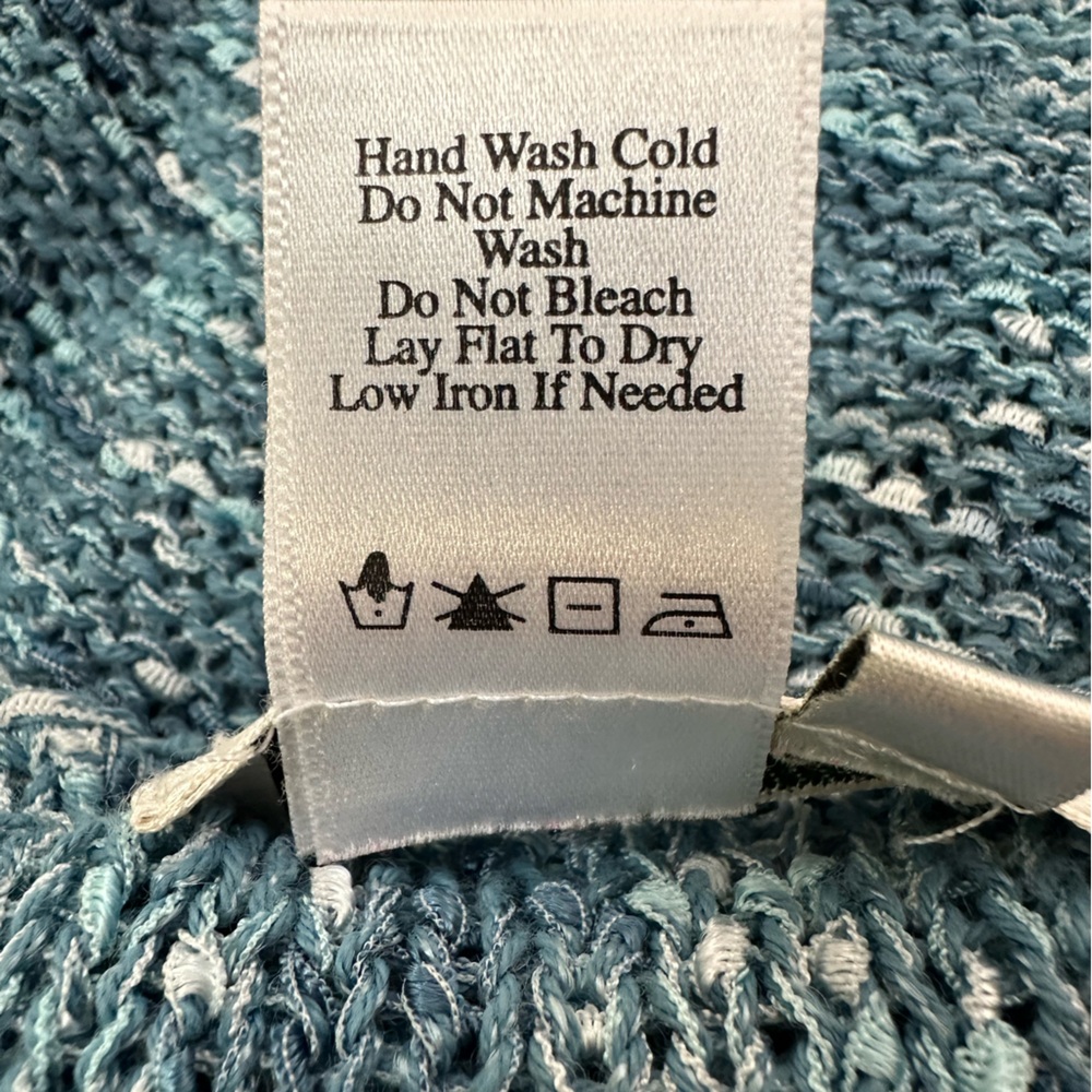 Coldwater Creek Blue Sweater- Medium - Picture 8 of 8